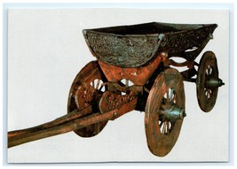 Oseberg Cart Viking Ship Museum Oslo Norway Postcard - $7.00