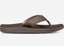 Teva men&#39;s voya flip leather sandal for women - size 7 - £30.53 GBP