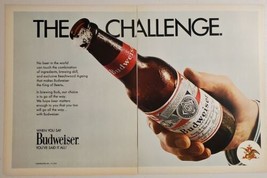 1971 Print Ad Budweiser Beer in Bottles The Challenge Anheuser-Busch St Louis,MO - £13.18 GBP