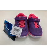 Champion Baby Girls 2W Shoes Sneakers Neon Pink Purple Toddler Shoe Size... - $476.67 MXN