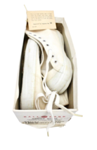 VTG Retro BALL BAND White HIGH TOP Sneakers NOS Girls Sz 12 1/2 1950s RARE - $2,059.34 MXN