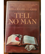 Tell No Man by Adela Rogers St. Johns Hardcover 1966 1st Edition Very Good - £11.36 GBP