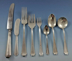 Fairfax by Gorham Sterling Silver Flatware Set For 8 Service 72 Pieces - £3,016.04 GBP