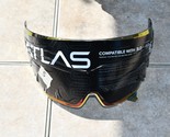 RUROC ATLAS PHOTOCHROMIC TRANSITION VISOR COMPATIBLE WITH 3.0+4.0 NEW #5... - $60.97