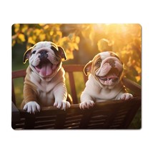 English Bulldog Puppies Metal Print, English Bulldog Puppies Metal Poster - £9.49 GBP