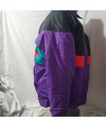 Steep Slopes Fashion Skiwear Vintage Purple Black Teal Winter Ski Jacket... - £39.14 GBP