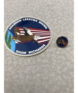 Vintage 1989 Nasa Space Shuttle Columbia STS-28 Lot Sticker Pin Adamson KG - €8,45 EUR