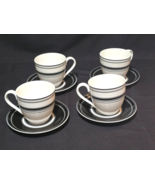 LENOX Kate Spade PINNEY&#39;S BEACH Coffee / Tea Cup And Saucer Set- MINT Se... - $44.77 CAD