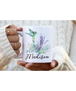 Hummingbird Mug, Hummingbird Gift, Name Coffee Mug, Personalized Coffee ... - £13.42 GBP