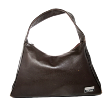 Shoulder Handbag Purse Perlina New York Brown Soft Leather Small Hobo - £18.34 GBP