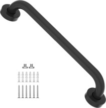 1&quot; Diameter, 16 Inch Matte Black Shower Grab Bar, Imomwee Stainless Steel - $44.95