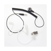 Buwico 3.5mm Listen/Receive Only Covert Acoustic Tube Earpiece Headset F... - $18.00