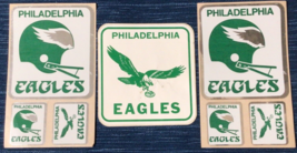 Vintage Philadelphia Eagles Football Sticker Decal Lot 919A - £14.36 GBP