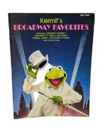 Kermit&#39;s Broadway Favorites Muppets Music Easy Piano Songbook - £7.55 GBP