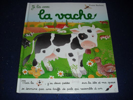 Je lis avec la vache by Yvette Barbetti 2005 French New - $188.49 MXN