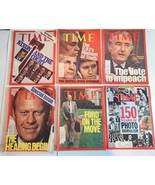 TIME MAGAZINE 1974 LOT of 6 July &amp; August FORD / NIXON Fall 1989 COLLECTOR&#39; - $41.15 CAD