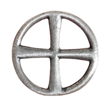 Insigne épingle en étain croix celtique païenne roue solaire croix broche... - £6.69 GBP