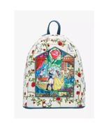 Loungefly Disney Beauty And The Beast Stained Glass Mini Backpack  - €73,03 EUR