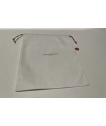 New CHRISTIAN DIOR White Drawstring Bag Pouch 9x11” - $19.99