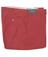NEW Polo Ralph Lauren Big & Tall Chinos (Pants)!  Red  Classic Fit  Flat Front - $46.99