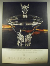 1954 Steuben Glass Covered Centerpiece Advertisement - £14.82 GBP