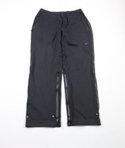 Vintage Nike Golf Storm Fit Mens Size 35x32 Waterproof Golfing Rain Pants Black - £77.83 GBP