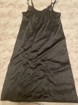 vassarette vintage 100% nylon Lace  nightgown slip Lingerie S/M 26’ 34/40 - $21.49