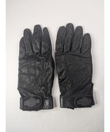 Harley Davidson Black Leather Riding Gloves Women Medium (M) - $546.40 MXN