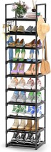 Kottwca 20-24 Pair Shoes Boot Storage Rack, Large Vertical Stackable Shoe Stand - £36.14 GBP