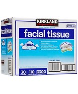 Kirkland Signature Facial Tissue, Lodge Pack - 110 ct - 30 pk - $67.00 CAD