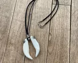 Men necklace with Bear teeth Pendant  - $50.00