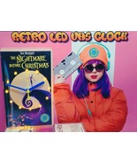 Retro Original backlit LED VHS Clock, The Nightmare before Christmas Case  - £20.48 GBP