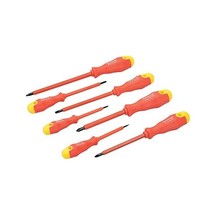 Silverline 993043 Insulated Soft-Grip Screwdriver Set, 7-Piece  - $17.00