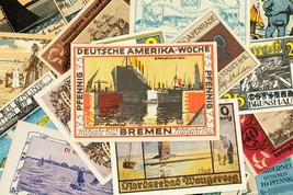 1920&#39;s Germany Notgeld (Emergency Money) 25pc - Archsum, Lilienthal, Nordernay - £78.22 GBP
