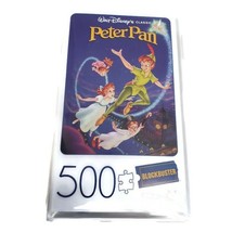 PETER PAN Blockbuster Video VHS Case 500 Piece Jigsaw Puzzle Cardinal #6... - $5.87