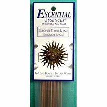 Buddhist Temple escential essences incense sticks 16 pack - £4.52 GBP