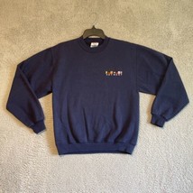 Vintage Jerzees Super Sweats Key West Crewneck Sweatshirt Adult Small Blue - $24.75