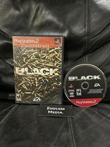 Black [Greatest Hits] Playstation 2 Item and Box Video Game Video Game - £6.06 GBP
