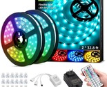 Lepro 65.6Ft.Led Strip Lights, Ultra-Long Rgb 5050 Led Strips With Remote - £30.48 GBP