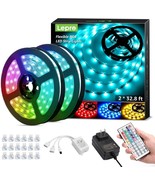 Lepro 65.6Ft.Led Strip Lights, Ultra-Long Rgb 5050 Led Strips With Remote - £30.61 GBP