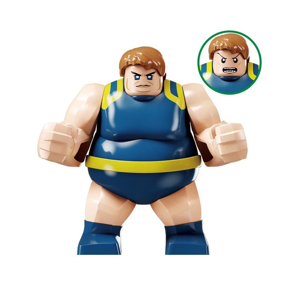 Big Size The Blob X-Men Marvel Lego Compatible Minifigure Bricks Toys