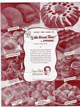 Speedie Roll Occident Flour Dough Brochure Recipes 1948 Russell Miller M... - $11.88