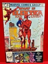 What If #35 Marvel COMIC 1992 ELEKTRA HAD LIVED / YELLOW JACKET HAD DIED... - $13.99