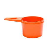 Tupperware 2/3 Cup Measuring Bold Orange VTG Replacement Kitchen 763 Scoop - $7.78