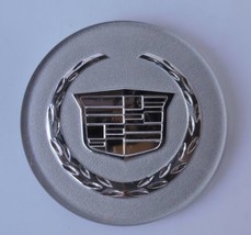 Silver / Clear Cadillac 5&quot; Sticky Peel and Stick Emblem Logo Hood Badge ... - £22.13 GBP