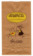 VINTAGE UNUSED 1984 Frito Lay Family Circus Paper Lunch Bag - $14.84