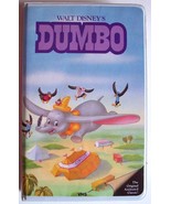 RARE 1st RELEASE 24-V Disney DUMBO Black Diamond VHS 1986 Original BOX T... - £31.37 GBP