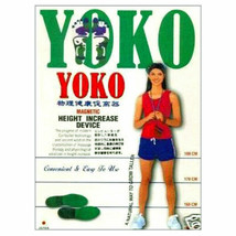 Yoko Height Increase Insole Natural Way To Tall Magnetic Acupressure Point - £18.86 GBP