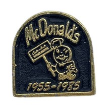McDonald’s Speedee The Chef 30 Years Employee Crew Enamel Lapel Hat Pin - £4.76 GBP