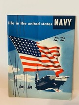 WW2 Recruiting Journal Pamphlet Home Front WWII Navy Aircraft Carrier Flag BC6 - £31.11 GBP